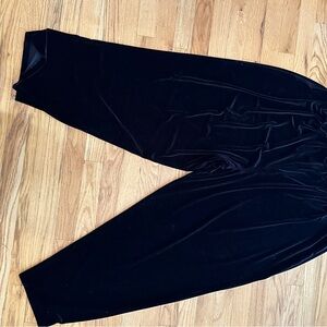 Black Velvet Pants